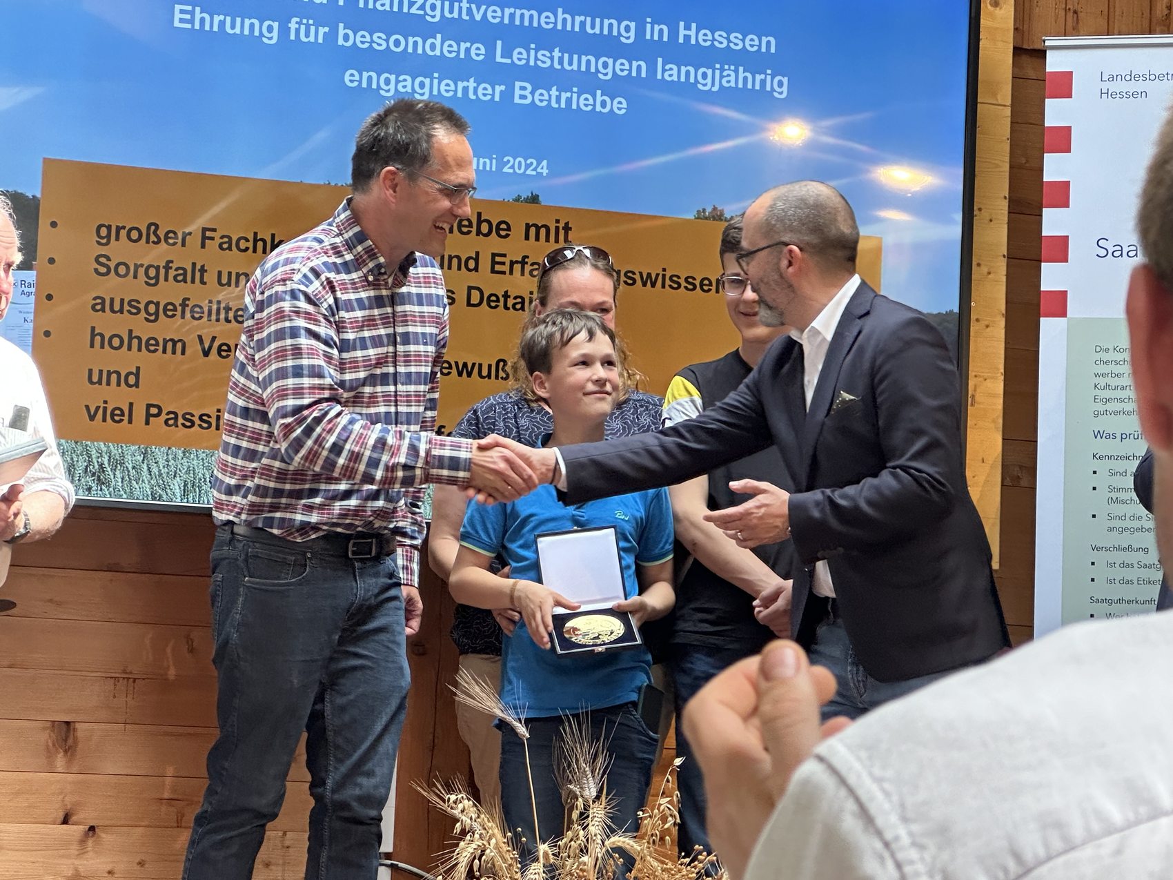 Hof, Saatgut und Aufbereitung